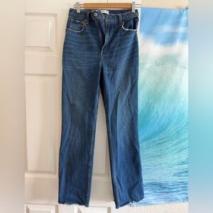 Abercrombie 90s straight ultra high rise